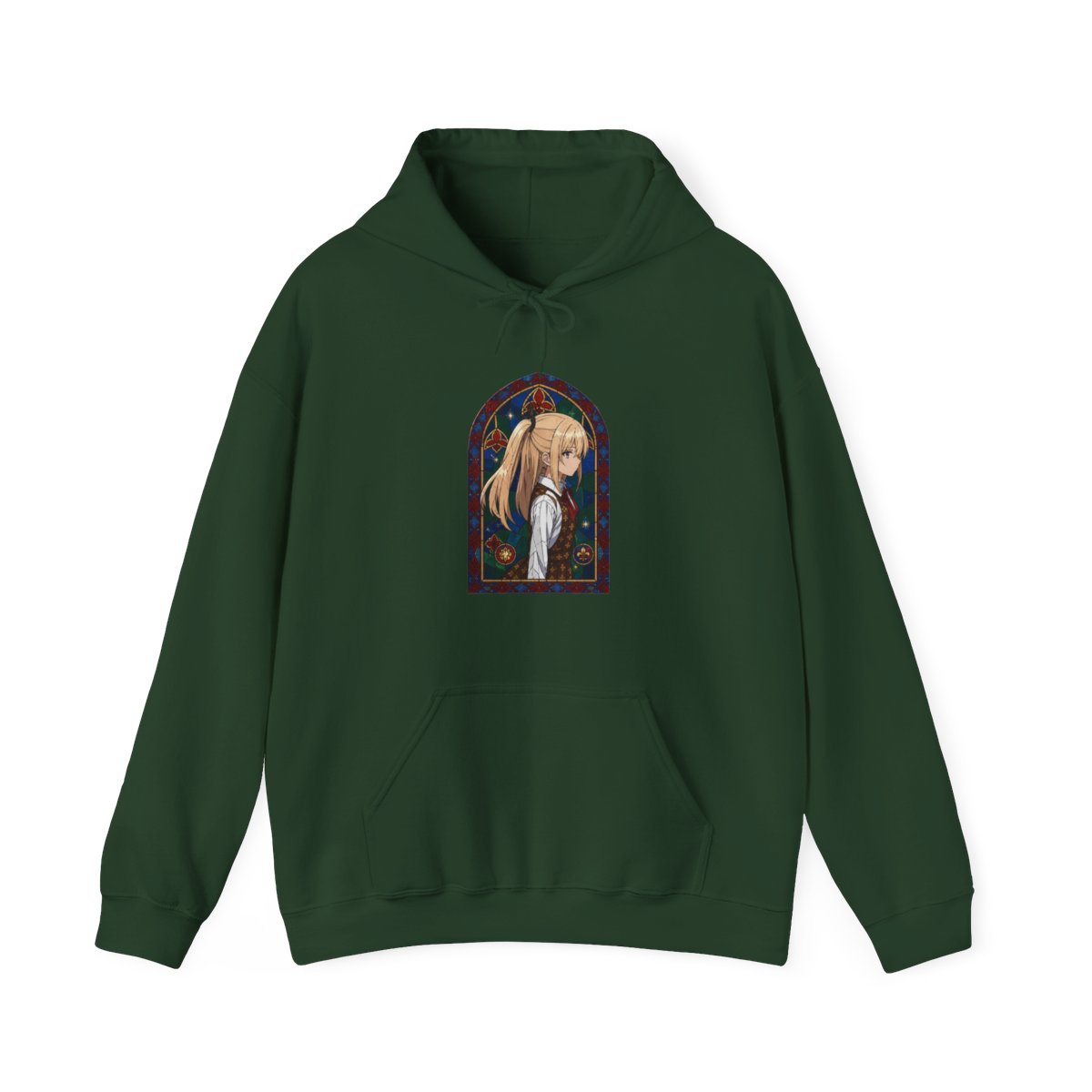 Erna Spy Classroom Elegant Stained Glass Cathedral Portrait - alternate angle 5, merchandise